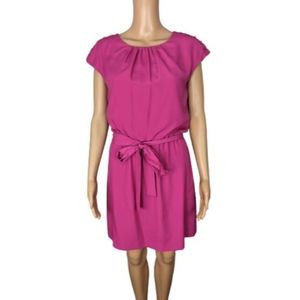 Guess Fuschia Belted Dress 6